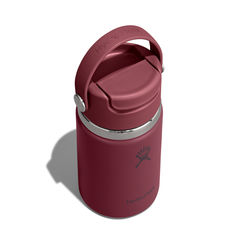 Hydro Flask 12oz Travel Mug Flip Sip Cap Burgundy-2