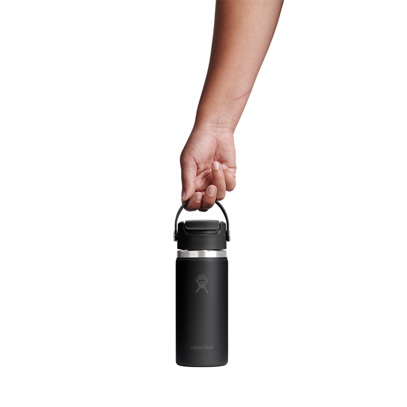 Hydro Flask 16oz Travel Mug Flip Sip Cap Black-2