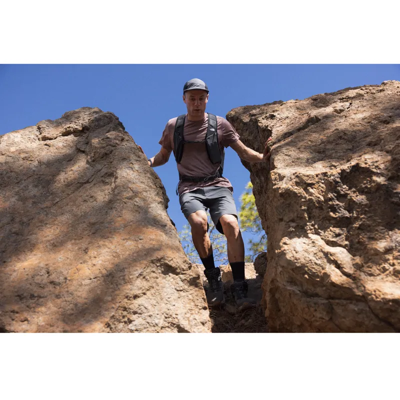 Icebreaker Mens 125 Cool-Lite Sphere III SS Tee Carob Heather-5