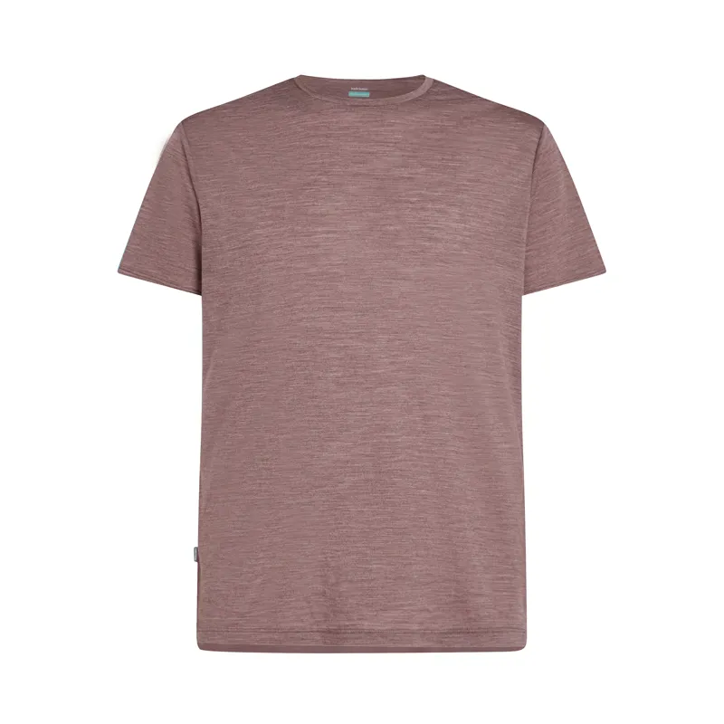 Icebreaker Mens 125 Cool-Lite Sphere III SS Tee Carob Heather
