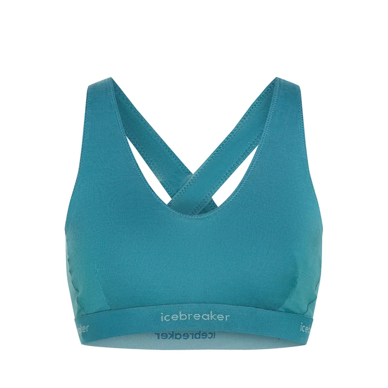 Icebreaker Women's 125 Cool Lite Sprite Racerback Bra Topaz