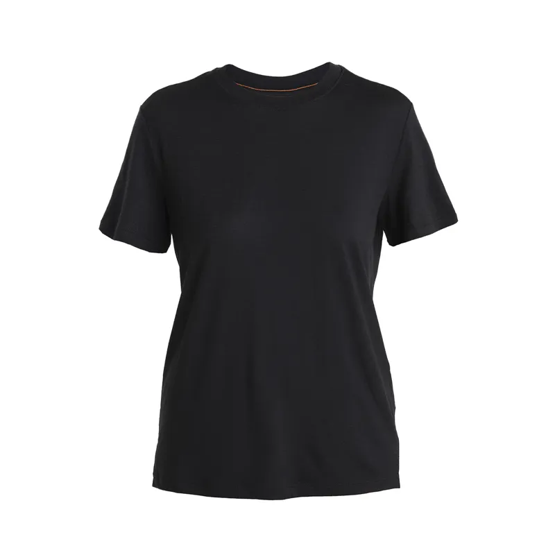 Icebreaker Womens 150 Tech Lite III SS Relax Tee Black