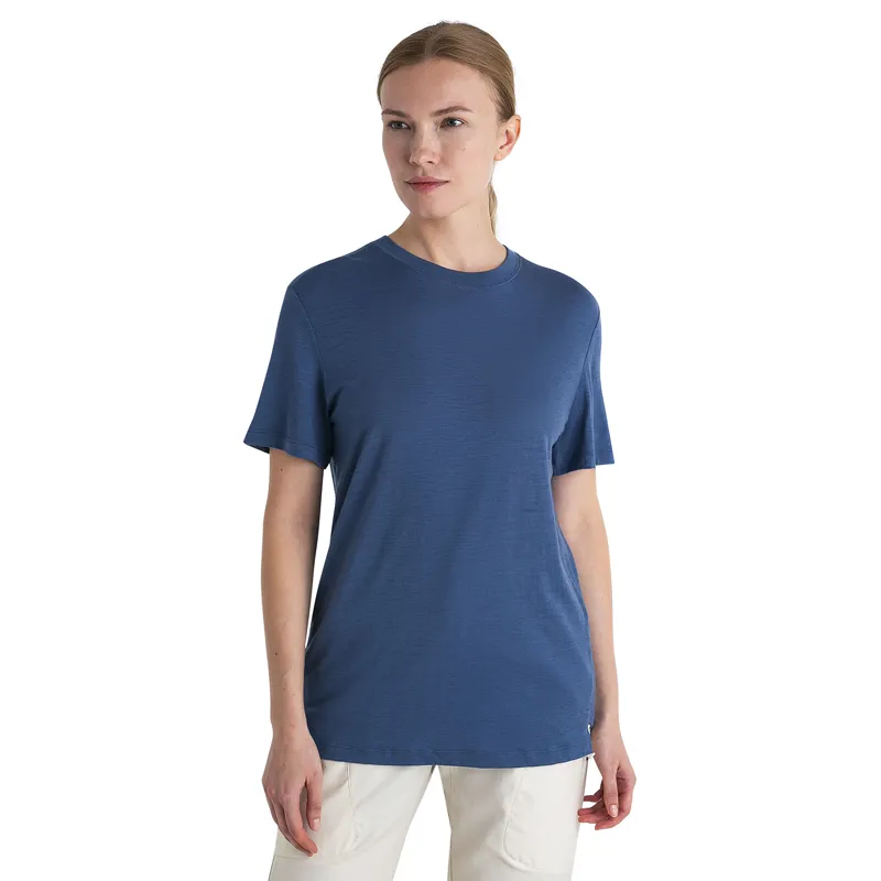 Icebreaker Womens 150 Tech Lite III SS Relax Tee Dawn-2