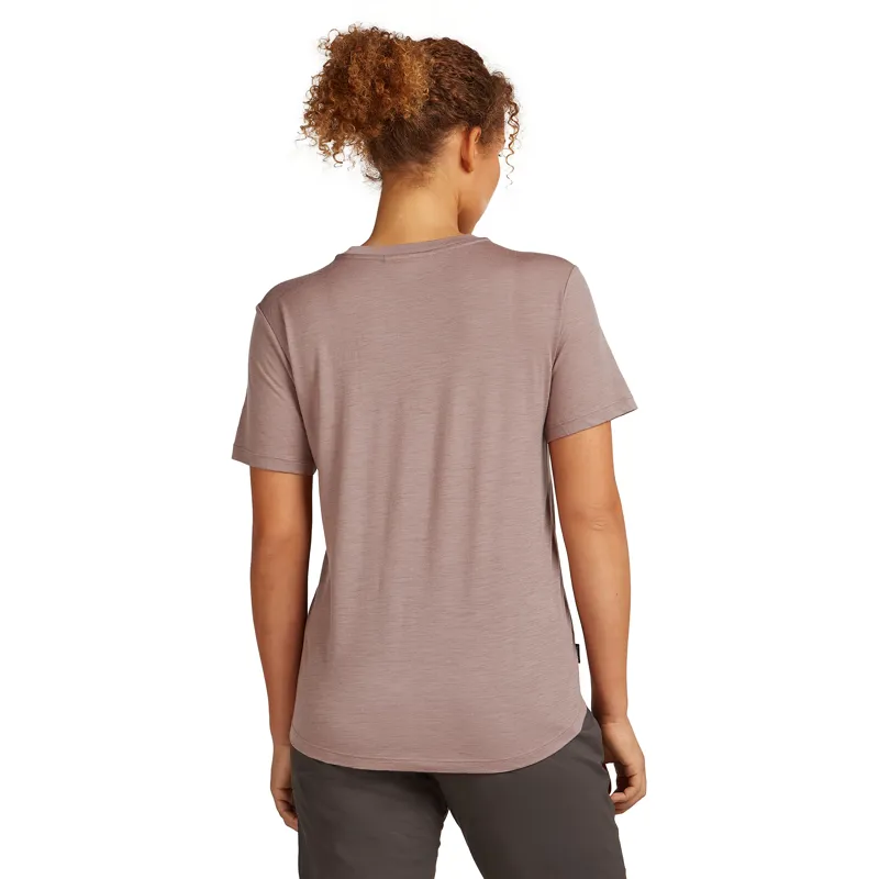 Icebreaker Women's 150 Tech Lite III SS Relaxed T Summit-2