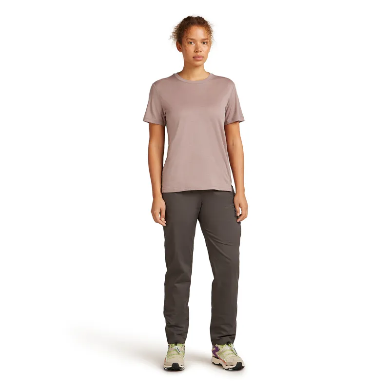 Icebreaker Women's 150 Tech Lite III SS Relaxed T Summit-3