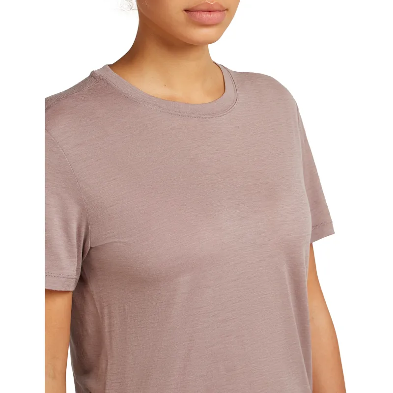 Icebreaker Women's 150 Tech Lite III SS Relaxed T Summit-5