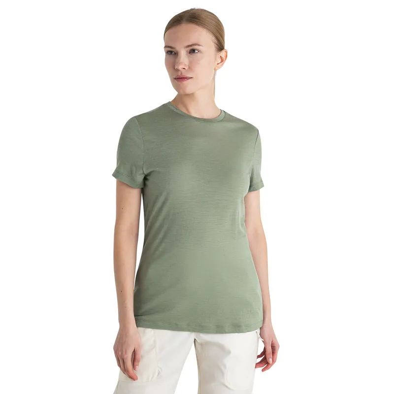 Icebreaker Women's 150 Tech Lite III SS T Lichen-2