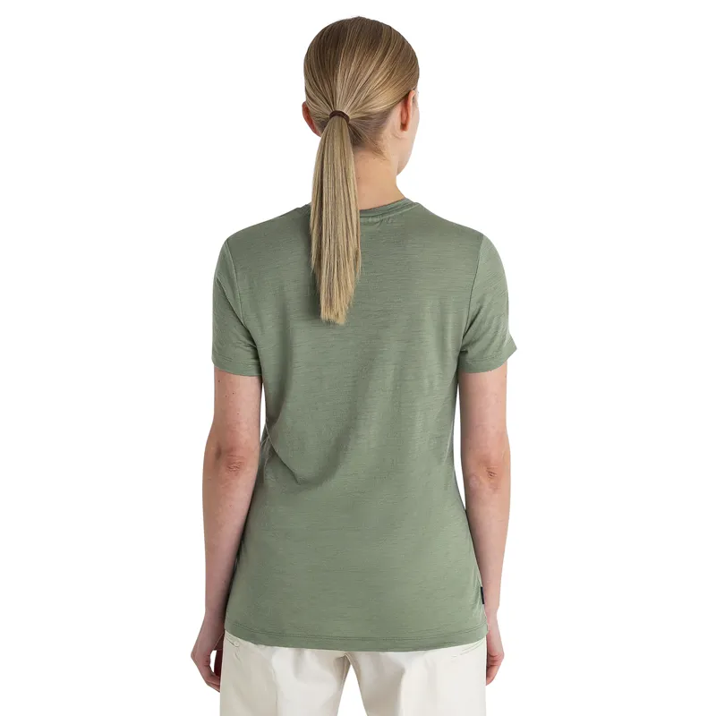 Icebreaker Women's 150 Tech Lite III SS T Lichen-3