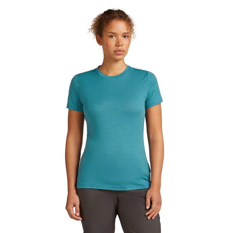 Icebreaker Women's 150 Tech Lite III SS T Topaz-1