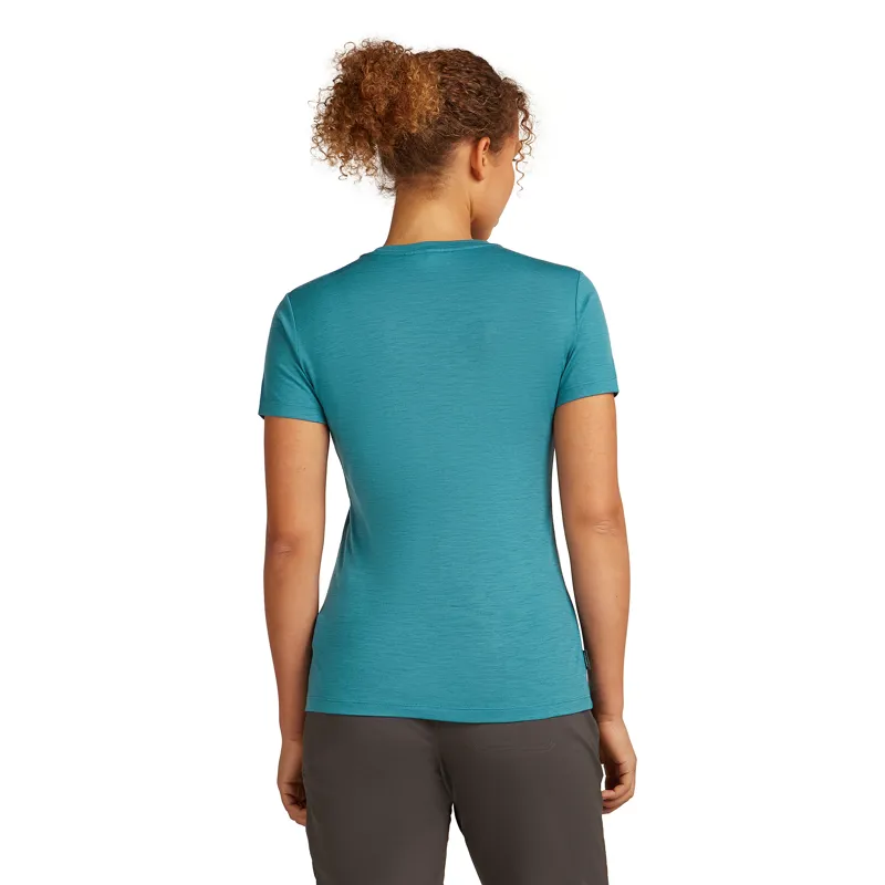 Icebreaker Women's 150 Tech Lite III SS T Topaz-2
