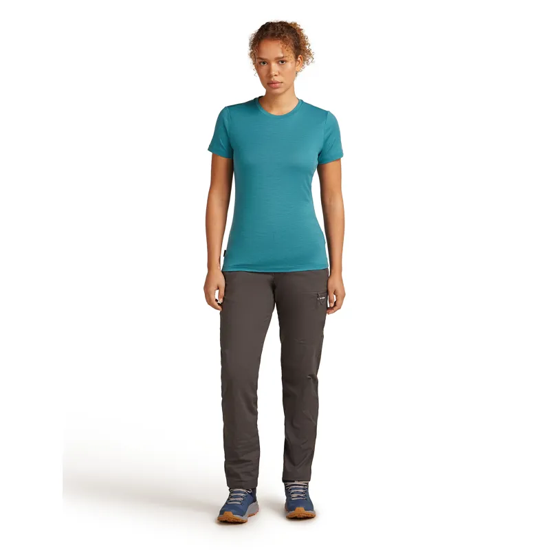 Icebreaker Women's 150 Tech Lite III SS T Topaz-4