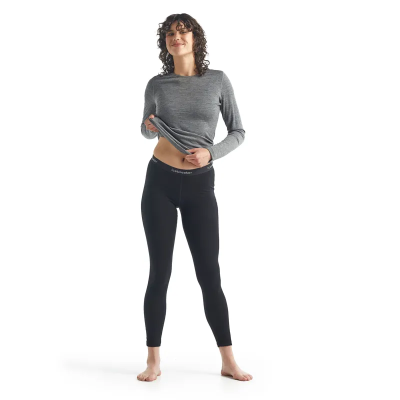 Icebreaker Women's 200 Oasis Leggings Black-2