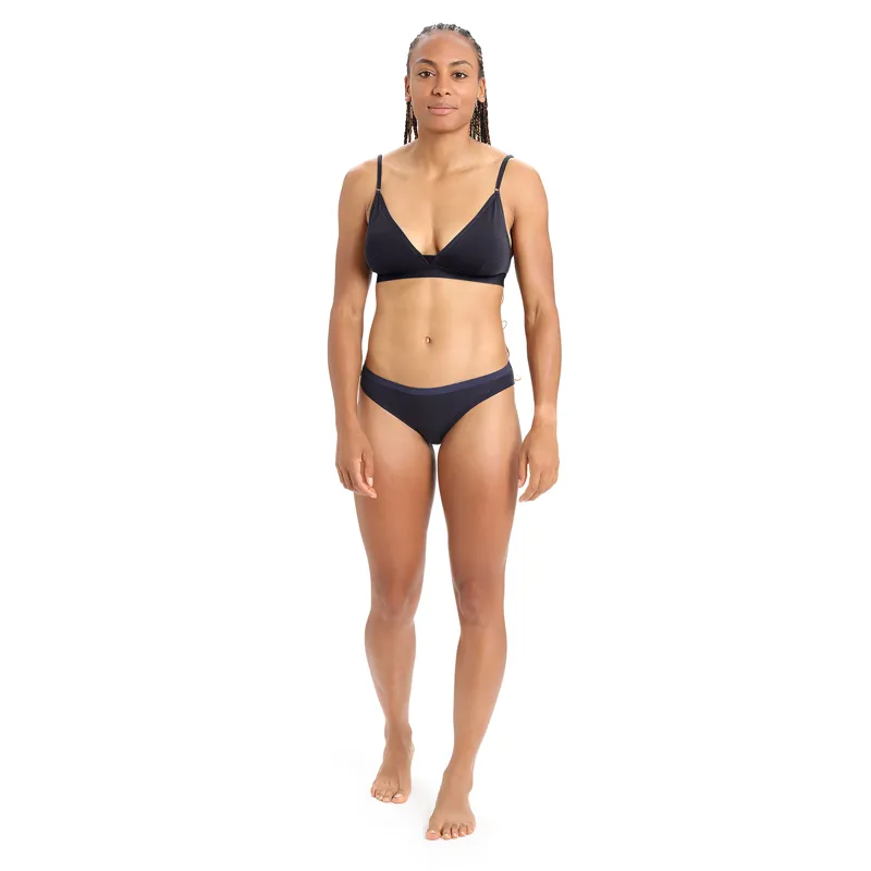 Icebreaker Women's Siren Bikini Midnight Navy-3