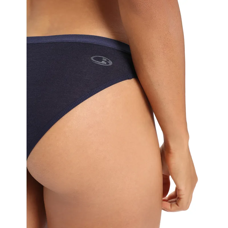 Icebreaker Women's Siren Bikini Midnight Navy-4