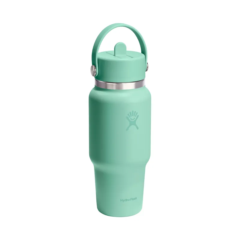 Hydro Flask 24oz Wide Flex Straw Travel Bottle Mermaid Green-1