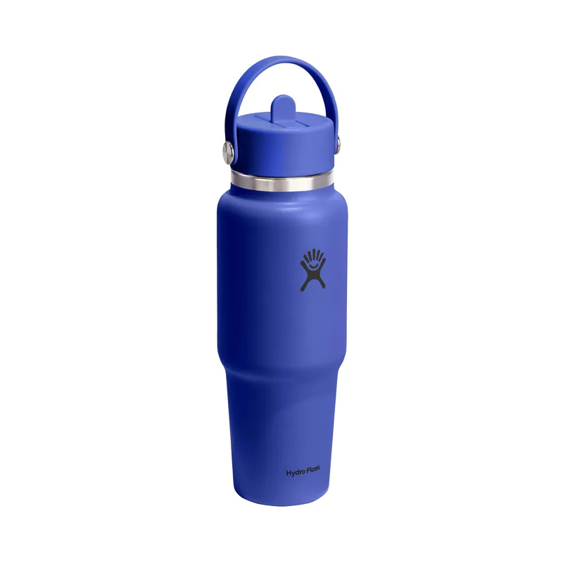 Hydro Flask 32oz Wide Flex Straw Travel Bottle Capri Blue-1