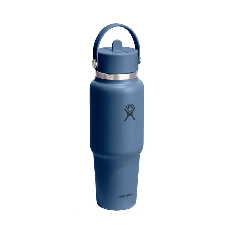Hydro Flask 32oz Wide Flex Straw Travel Bottle Harbor Blue-1