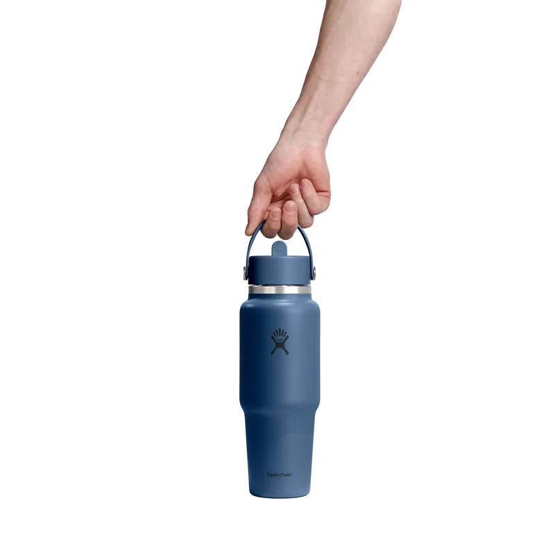 Hydro Flask 32oz Wide Flex Straw Travel Bottle Harbor Blue-2
