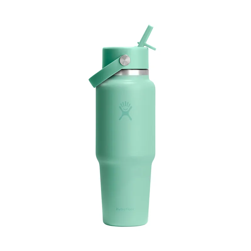 Hydro Flask 32oz Wide Flex Straw Travel Bottle Mermaid Green