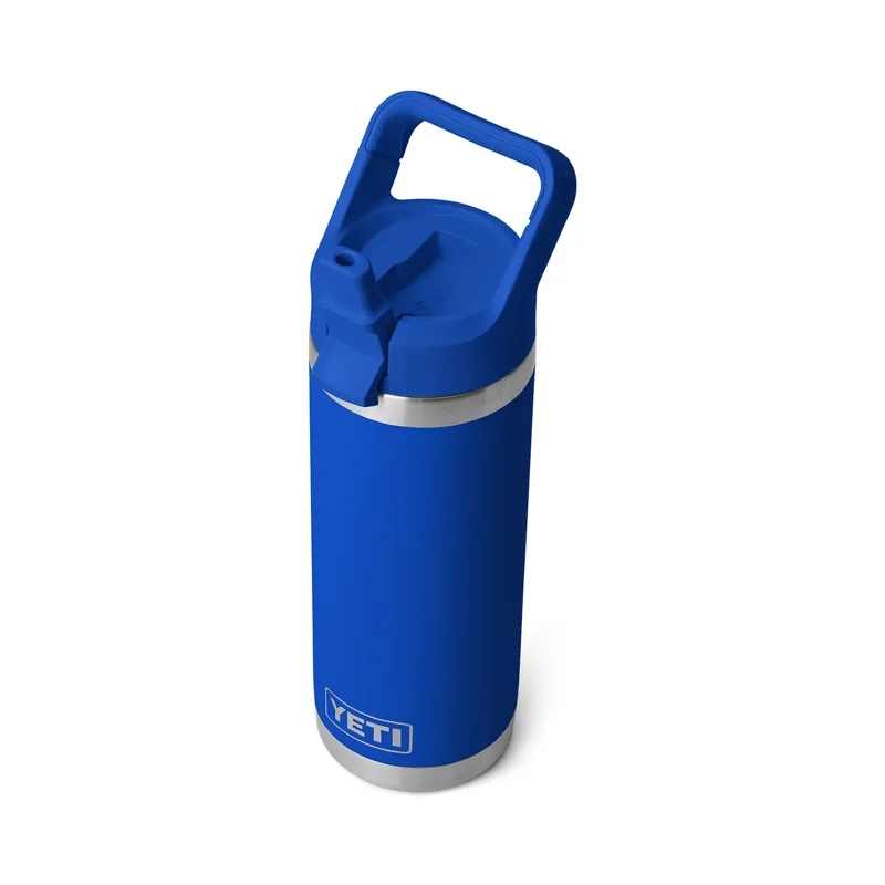 YETI Rambler 18oz Colour Straw Bottle Royal Blue-3