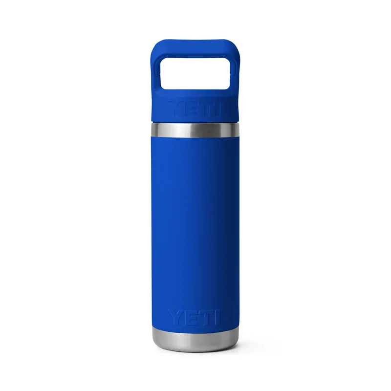 YETI Rambler 18oz Colour Straw Bottle Royal Blue-4