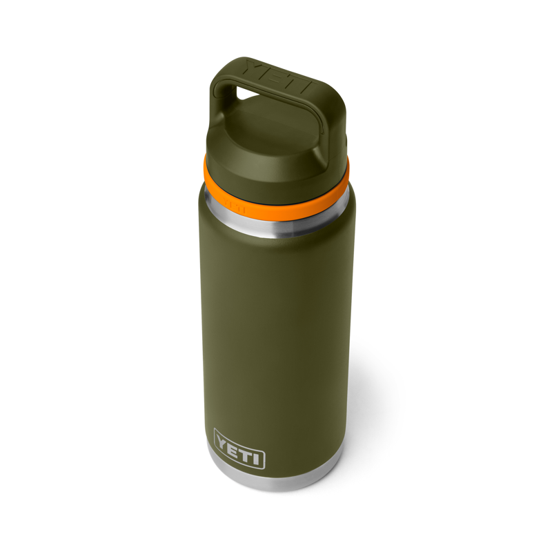 YETI Rambler 26oz Colour Bottle Chug Olive King Crab Orange-3