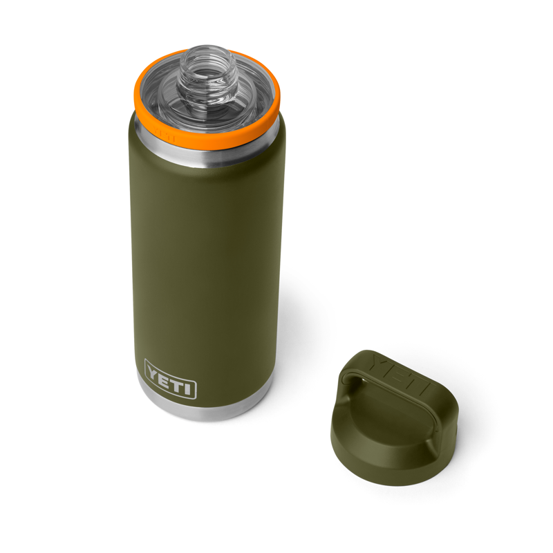 YETI Rambler 26oz Colour Bottle Chug Olive King Crab Orange-2