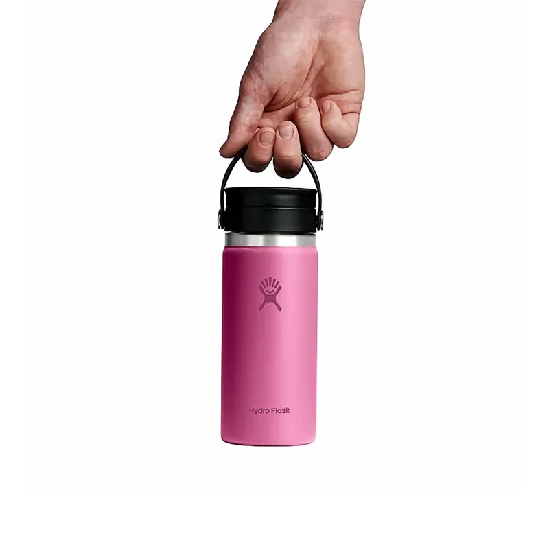 Hydro Flask 16oz Wide Mouth Flex Sip Lid Insulated Coffee Bottle Reef-2