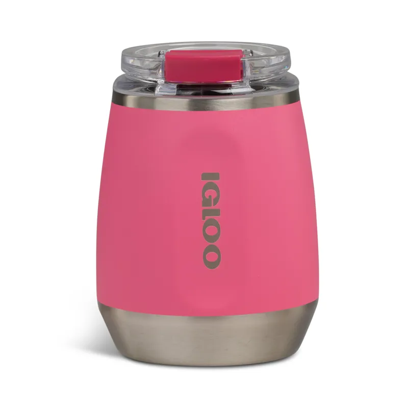 Igloo Wine Tumbler 10oz Thrift Pink