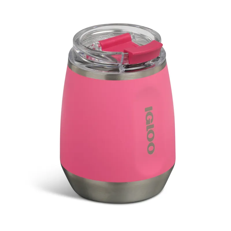 Igloo Wine Tumbler 10oz Thrift Pink-2