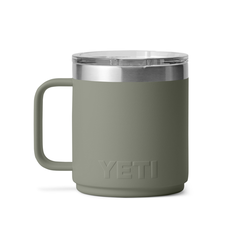 YETI Rambler 10oz Ceramic Lining Mug Pampa Green-1