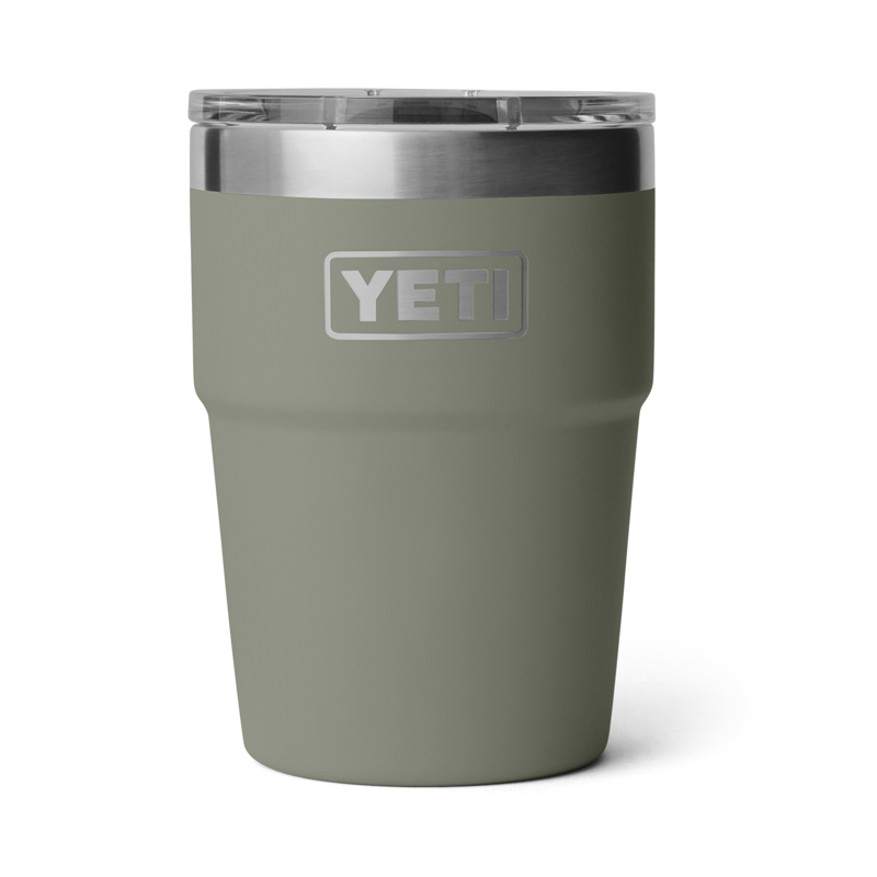 YETI Rambler 16oz Stackable Cup Pampa Green