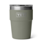 YETI Rambler 16oz Stackable Cup Pampa Green