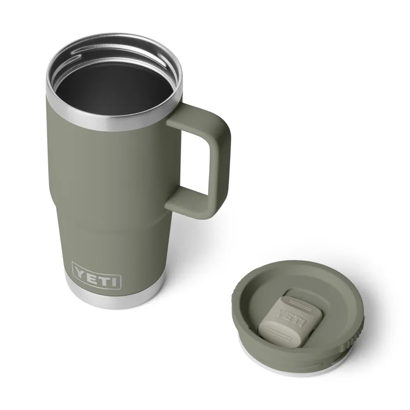 YETI Rambler 20oz Travel Mug Pampa Green-2