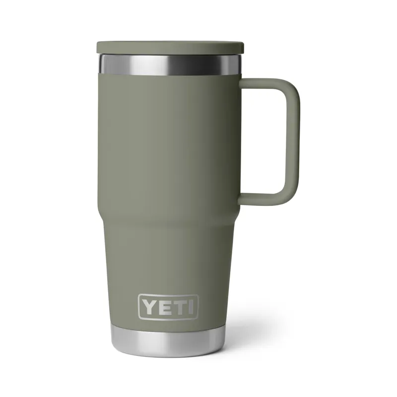 YETI Rambler 20oz Travel Mug Pampa Green