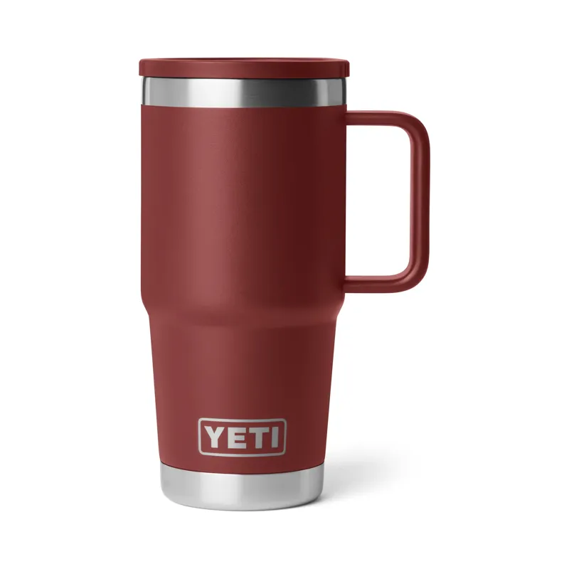 YETI Rambler 20oz Travel Mug Stag Red