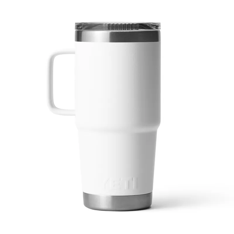 YETI Rambler 20oz Travel Mug White-2