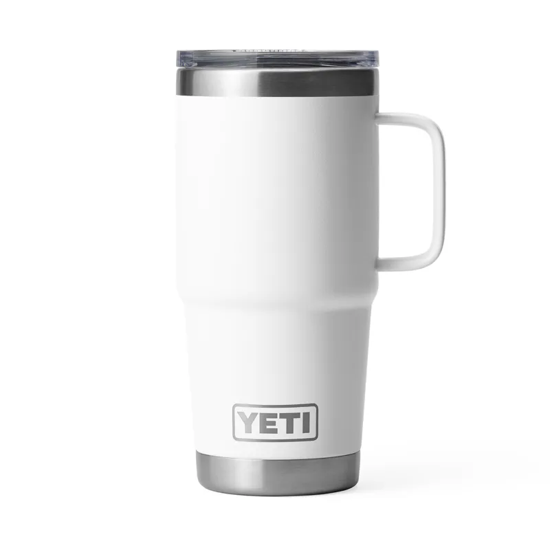 YETI Rambler 20oz Travel Mug White