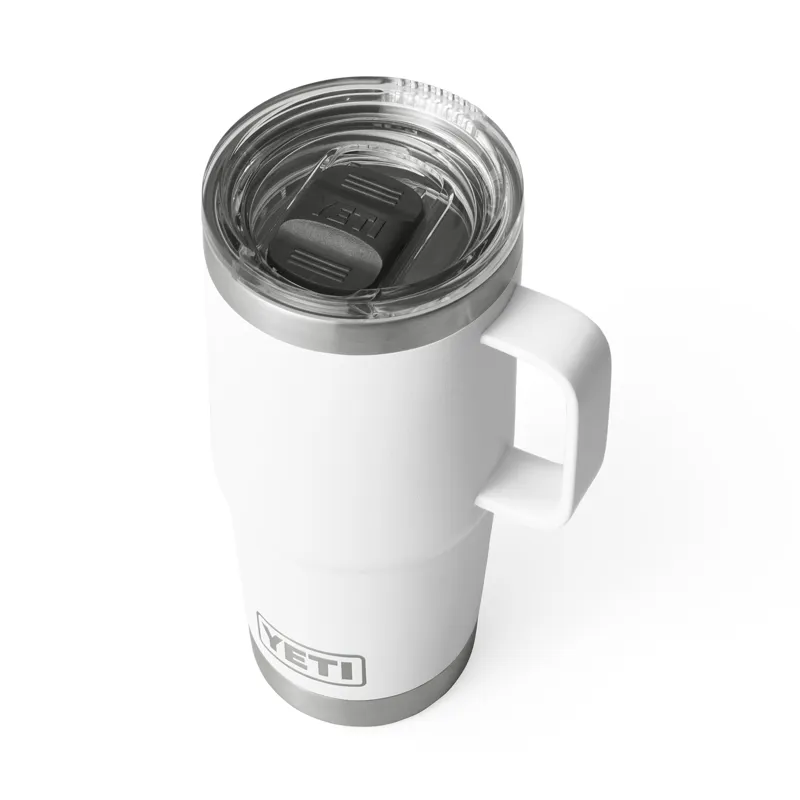 YETI Rambler 20oz Travel Mug White-1