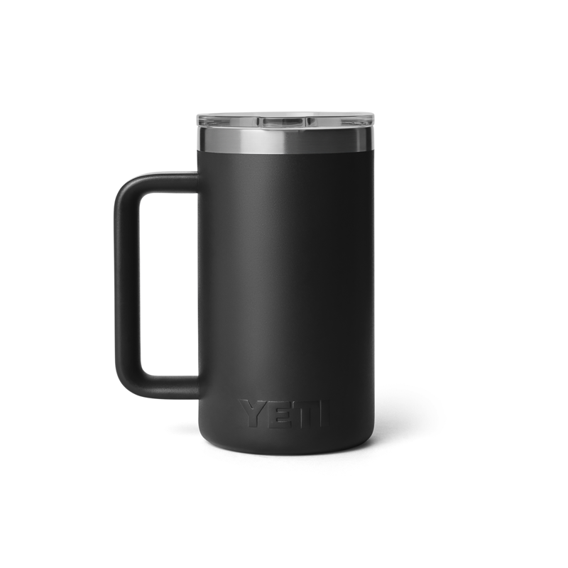 YETI Rambler 24oz Ceramic Lining Mug Black-1