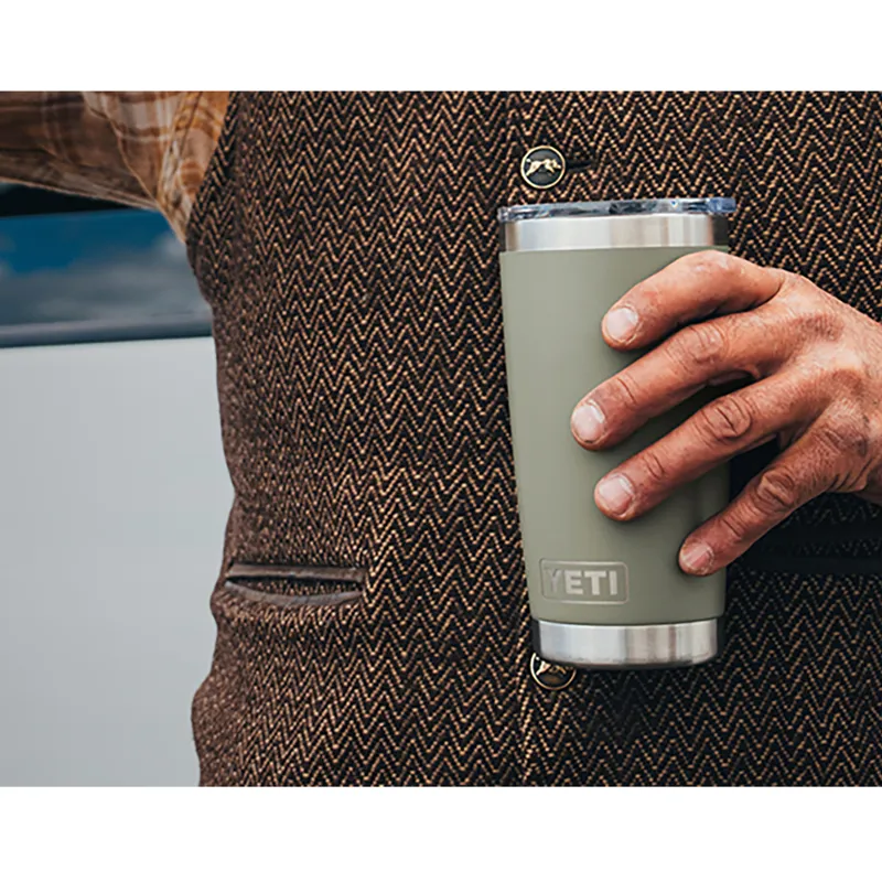 YETI Rambler 10oz Tumbler Olive/King Crab Orange-3