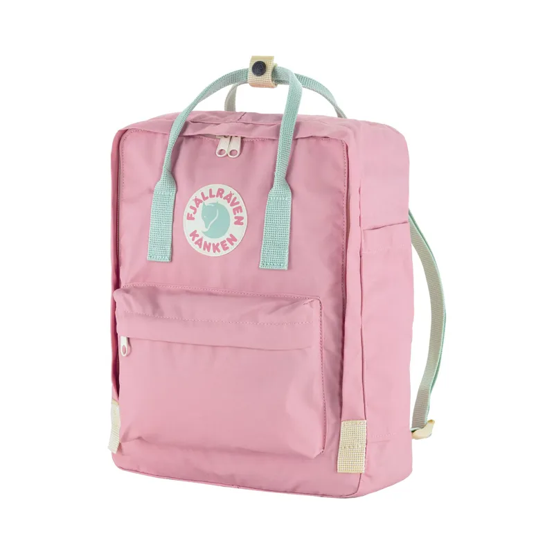 Fjallraven Kanken Koncept Pink / Mint Green-2