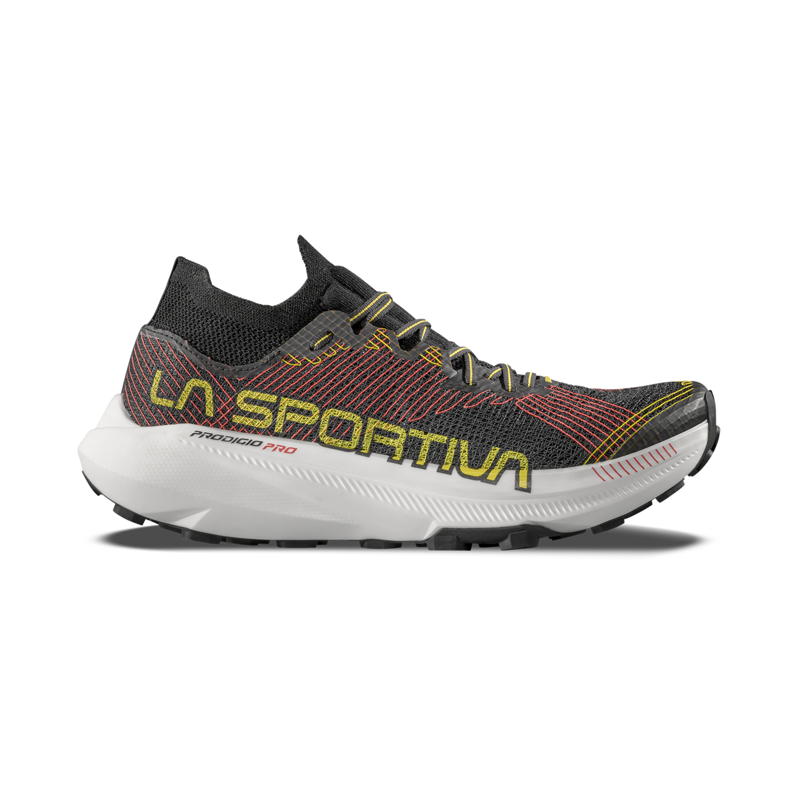 La Sportiva Men's Prodigio Pro Running Shoes Black/Yellow-2