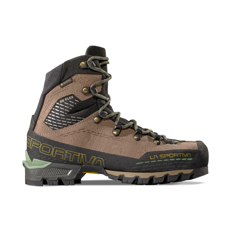 La Sportiva Women's Trango Alpine GTX Boots Sand Dune/Aspen Green-2