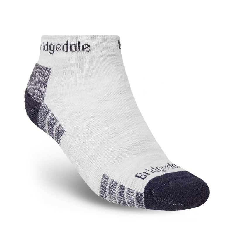 Bridgedale Men's Hike Lightweight Merino Performance Ankle Silver
