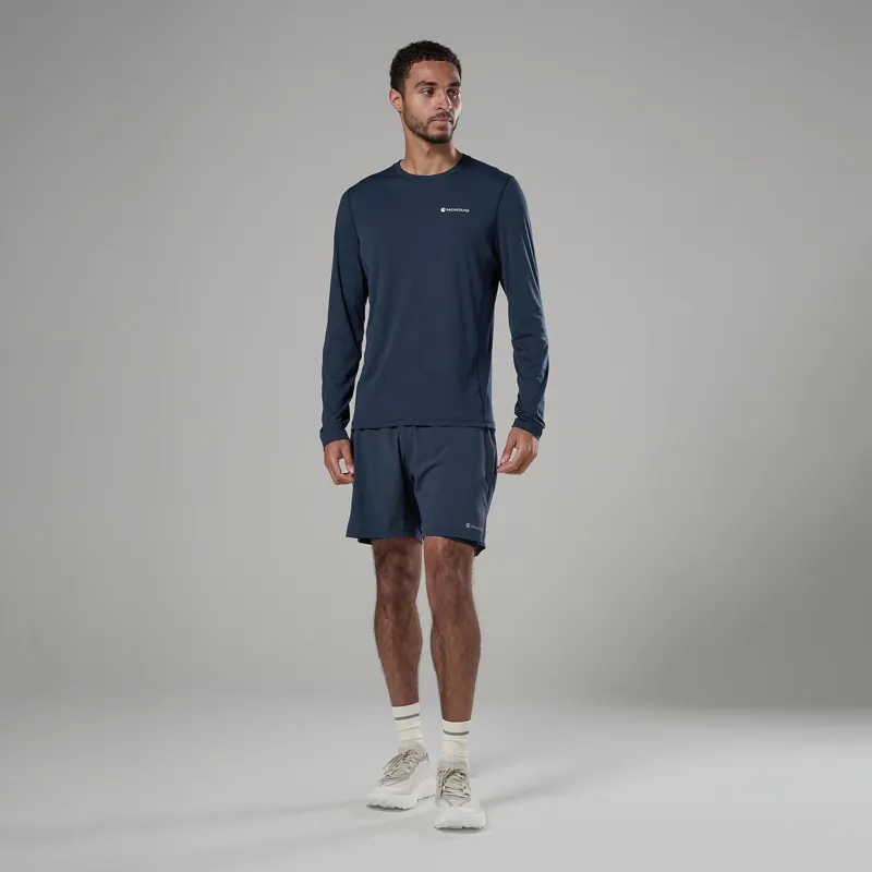 Montane Men's Dart Nano Long Sleeve T-Shirt Eclipse Blue-3