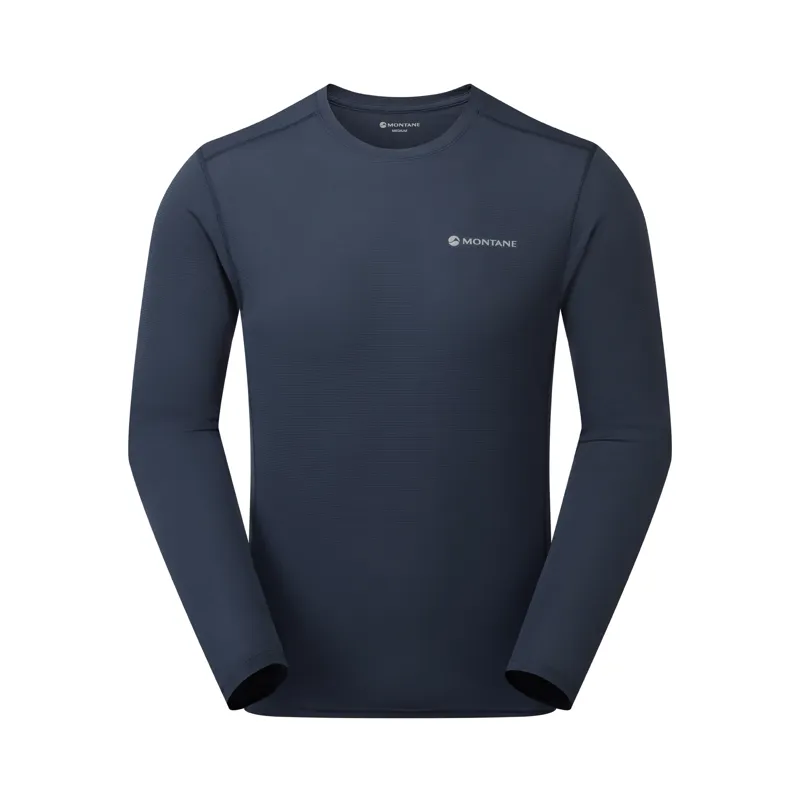 Montane Men's Dart Nano Long Sleeve T-Shirt Eclipse Blue