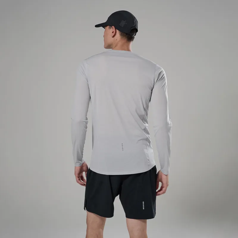 Montane Men's Dart Nano Long Sleeve T-Shirt Platinum-2
