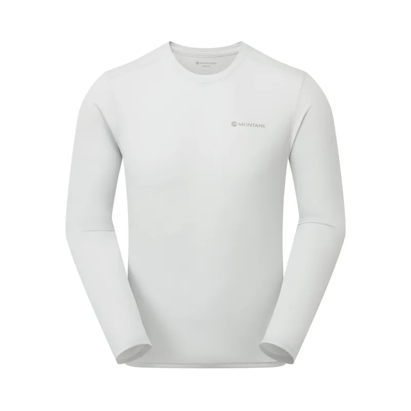 Montane Men's Dart Nano Long Sleeve T-Shirt Platinum