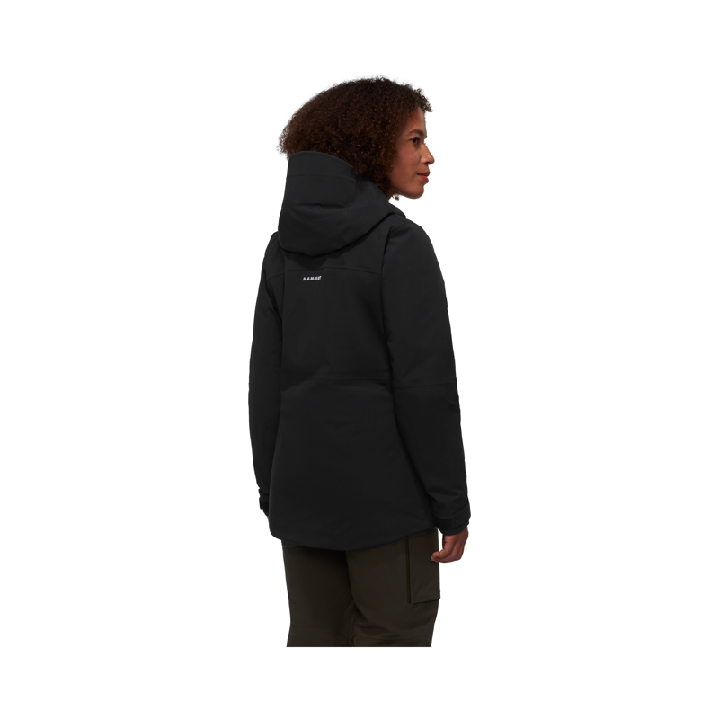 Mammut Women's Stoney HS Thermo Hooded Jacket Black-3